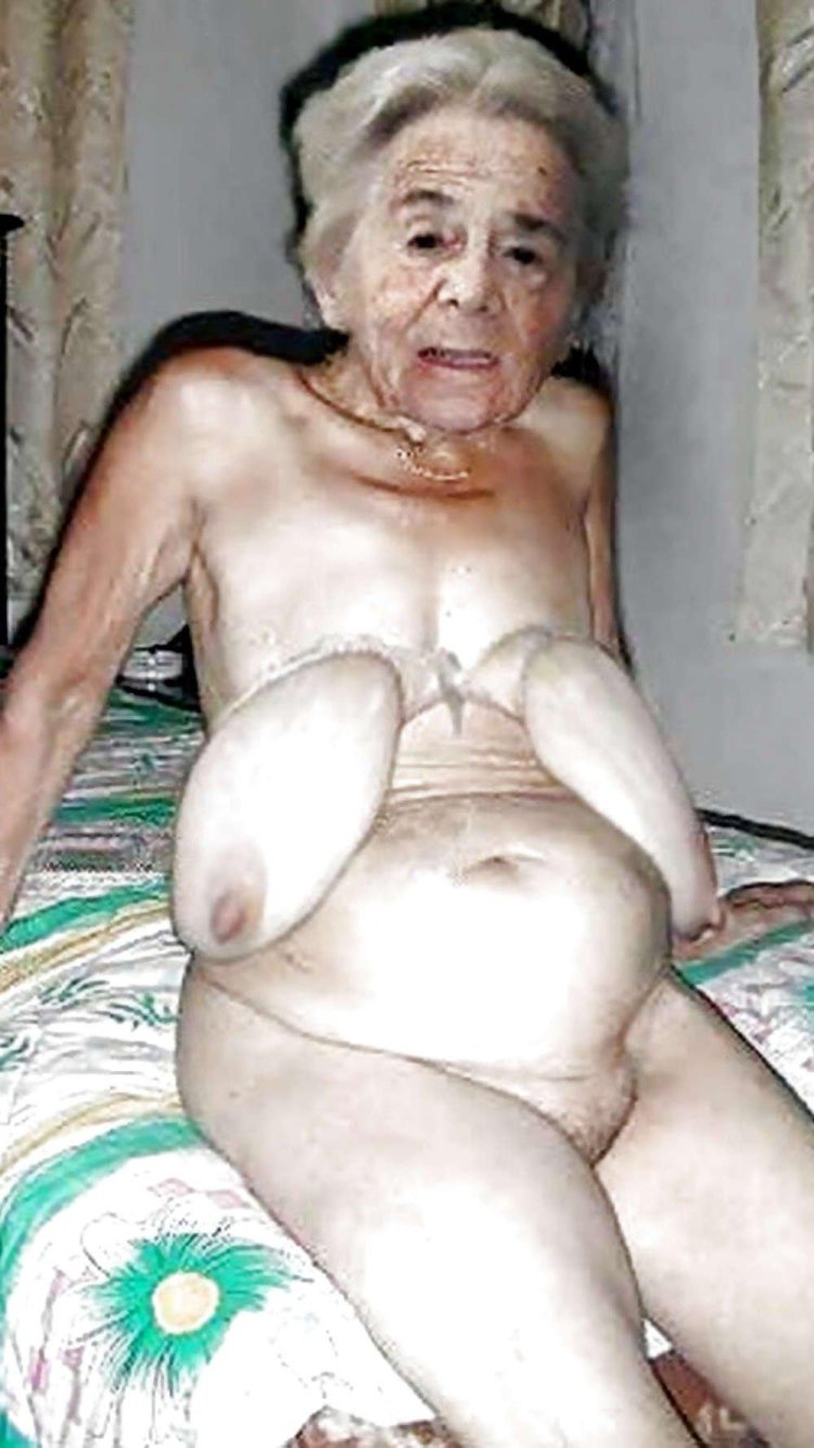 Naked very old women