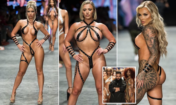 Black Tape Project swimsuit