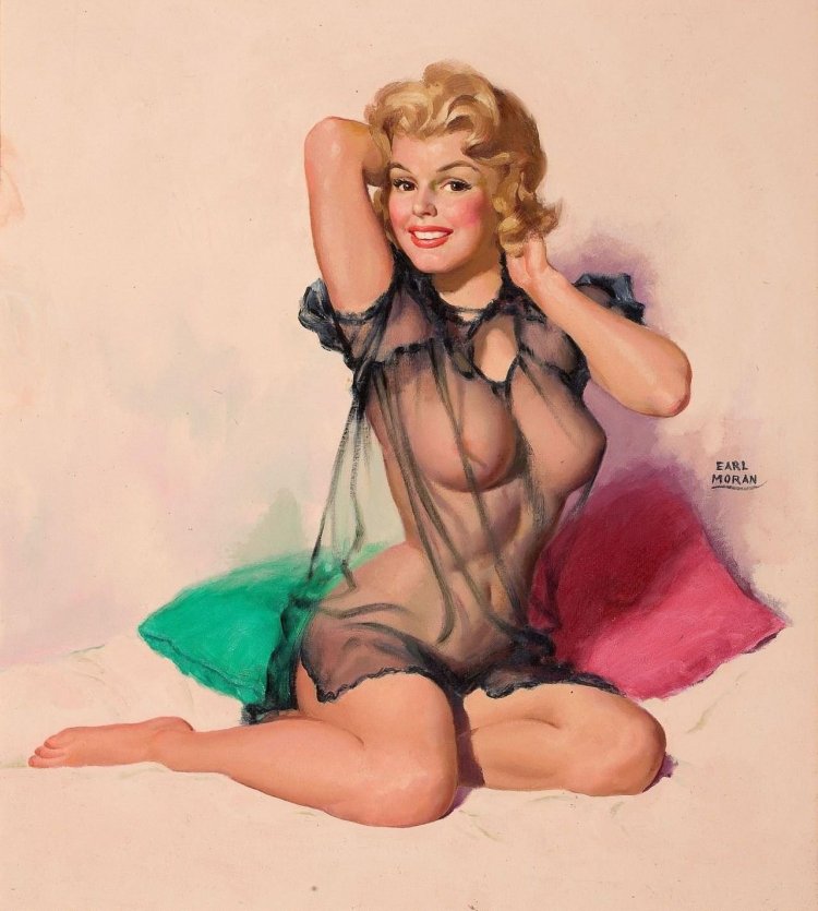 Artist Gil Elvgren Pin Ap