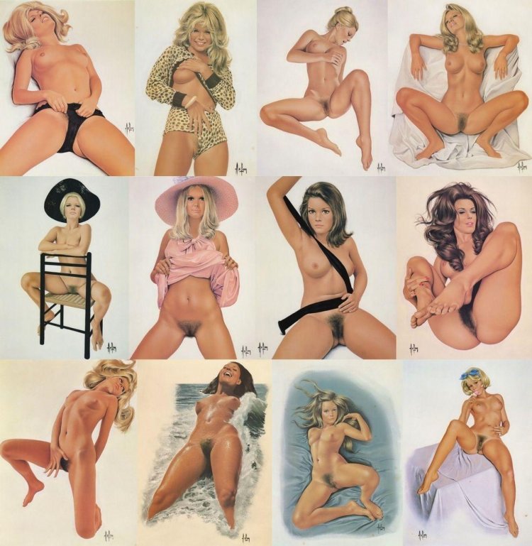 Pornographic pin-up