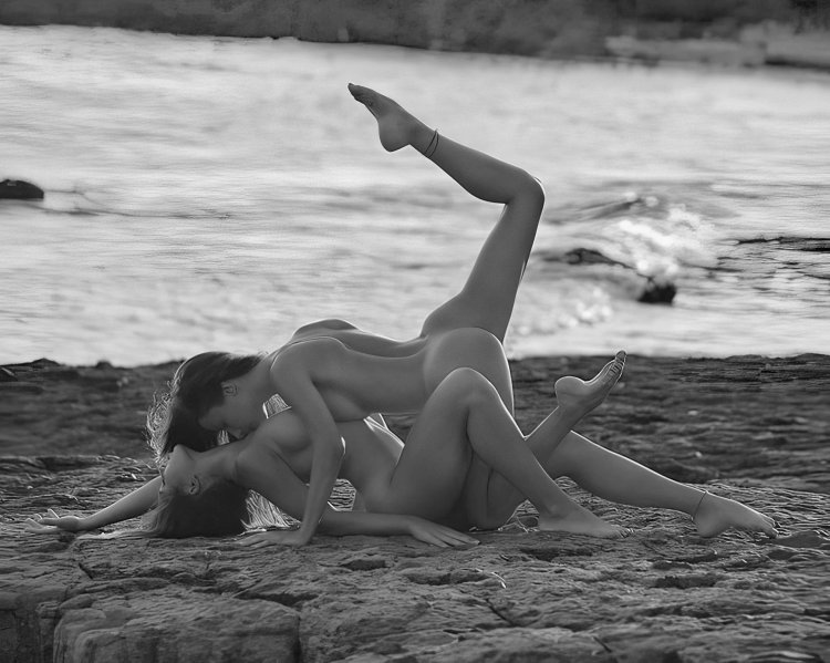 Photo shoot on the beach