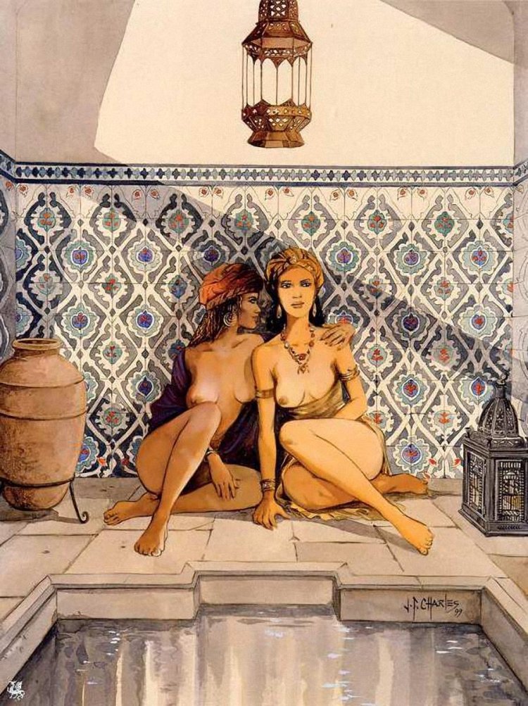 1001 night Shakherezada and Shakhriyar