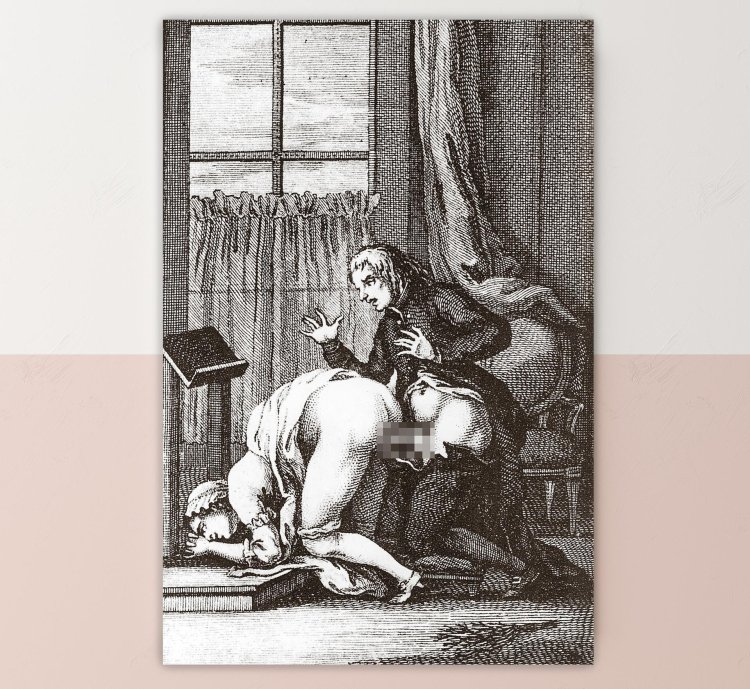 Old erotic engravings