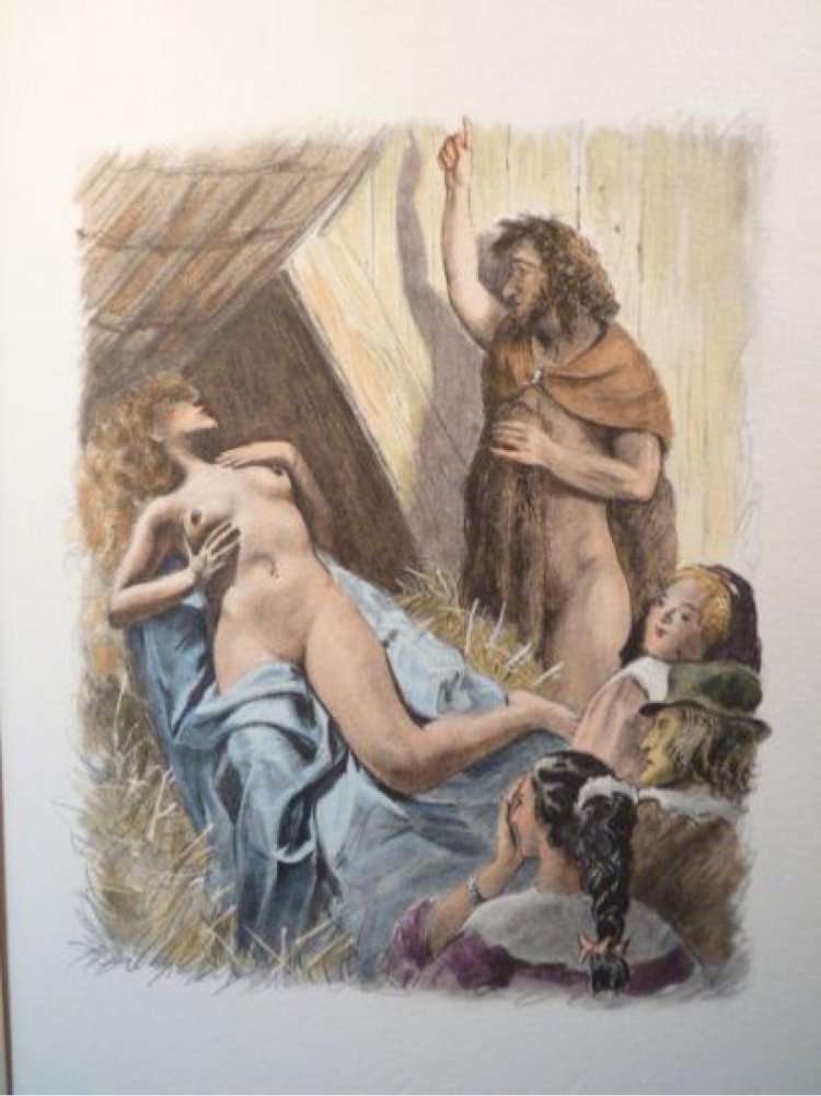 Paul Emil Bek Erotic Illustrations