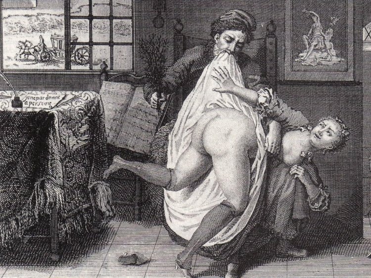 Old pornographic engravings