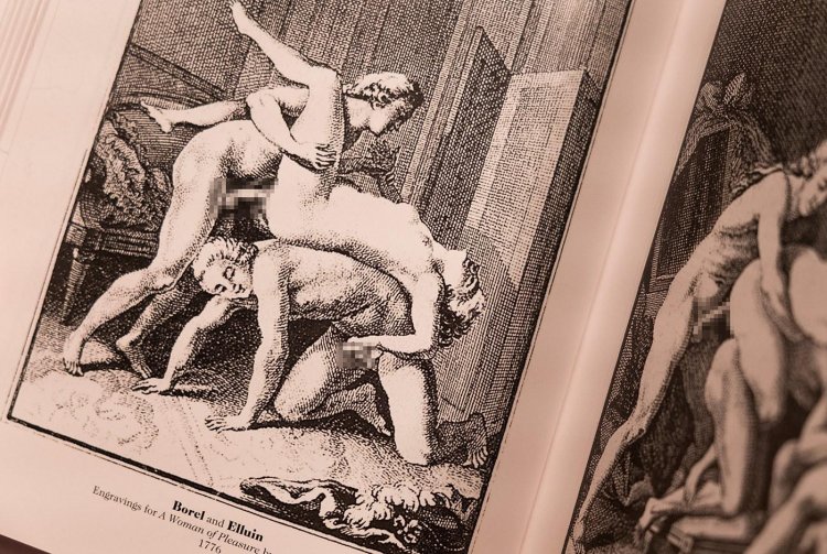 Old pornographic engravings