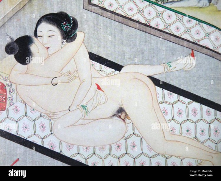 Japanese erotic engraving Xuung
