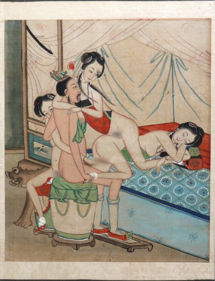 Erotic painting China