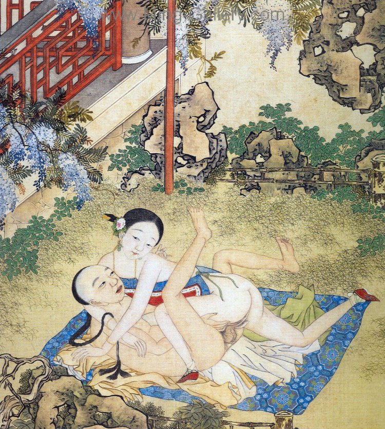 Japanese erotic engraving Xuung