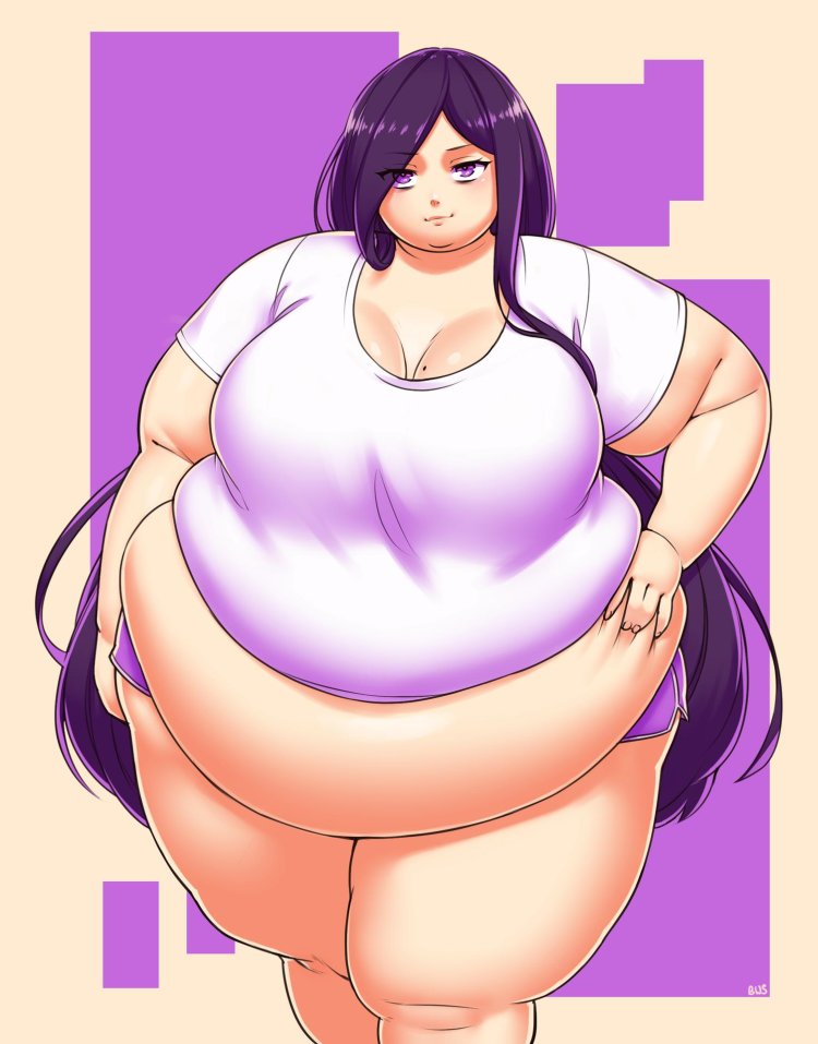 Fat anime girl