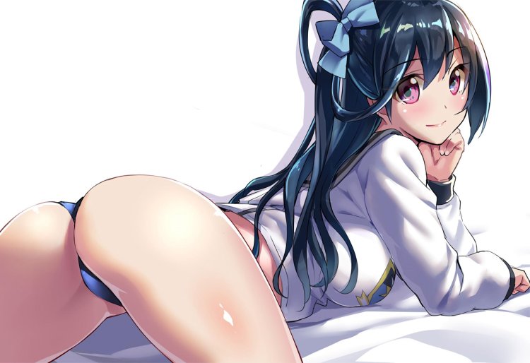 Naked girls anime boobs butt