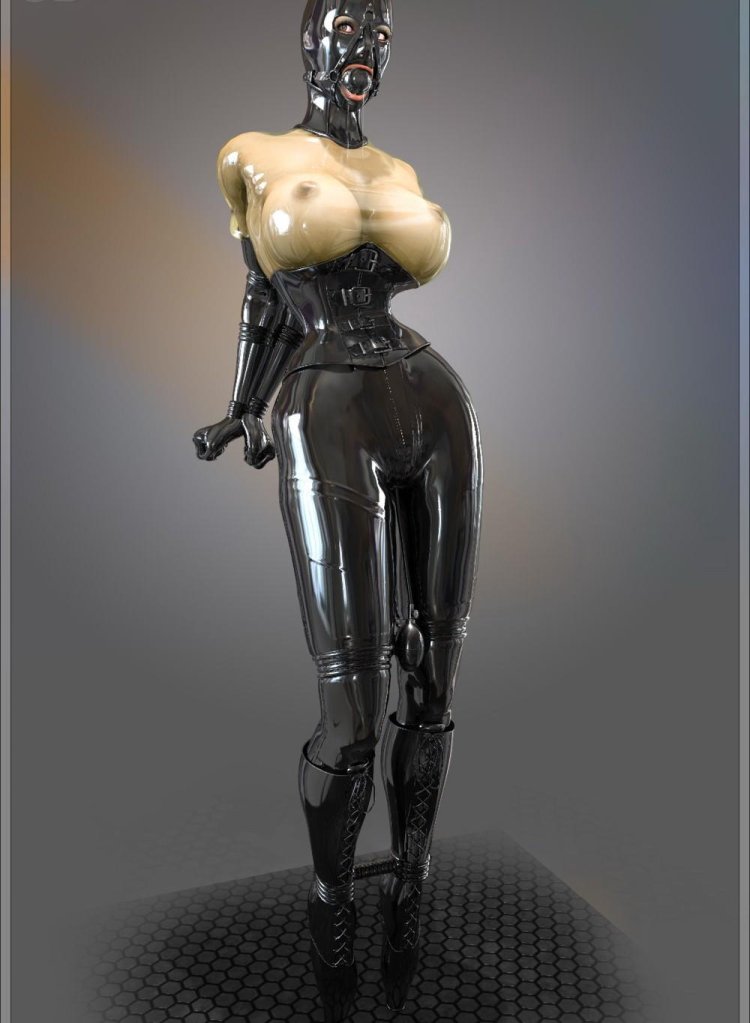 Latex Bondage Reflective Desire