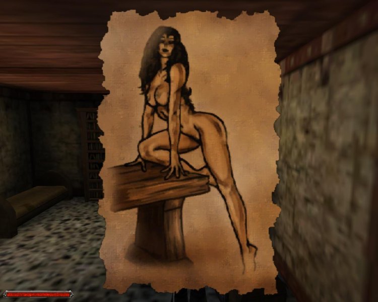 Naked women in the game Gothic
