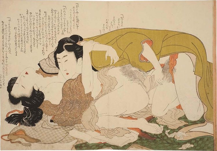 Katsusika Hokusai Erotic engravings