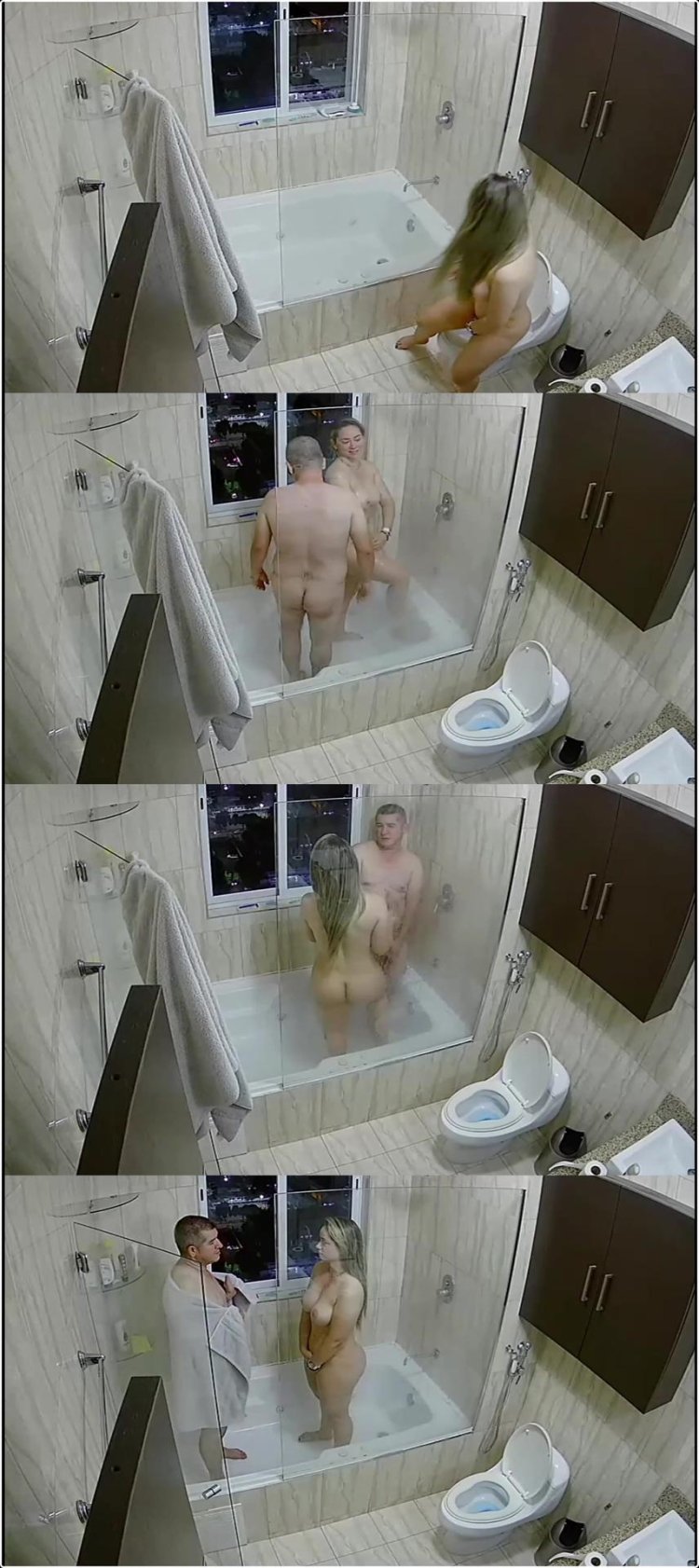 Hidden cameras in the bathroom