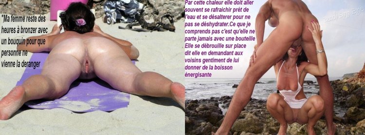 On the beach porn