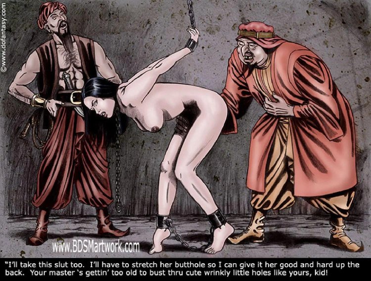 Bdsm comic book market slaves