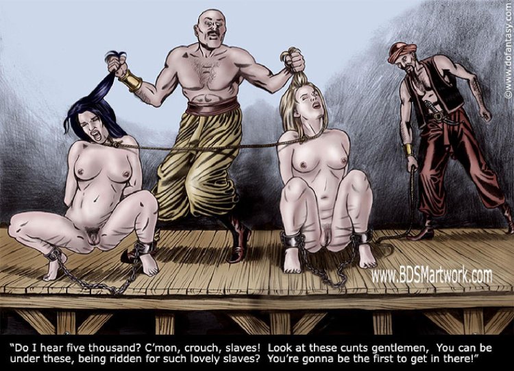 Porn comic book slaves