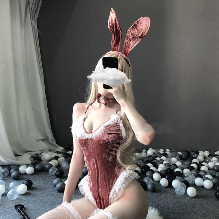 Rabbit Roolery costume for a girl