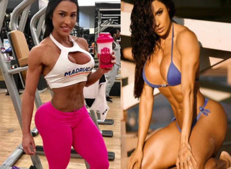 Fitness model Gracyanne Barbosa