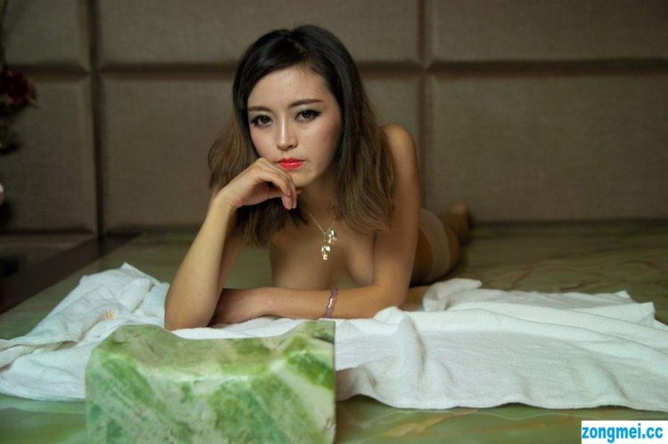 The girl is beautiful