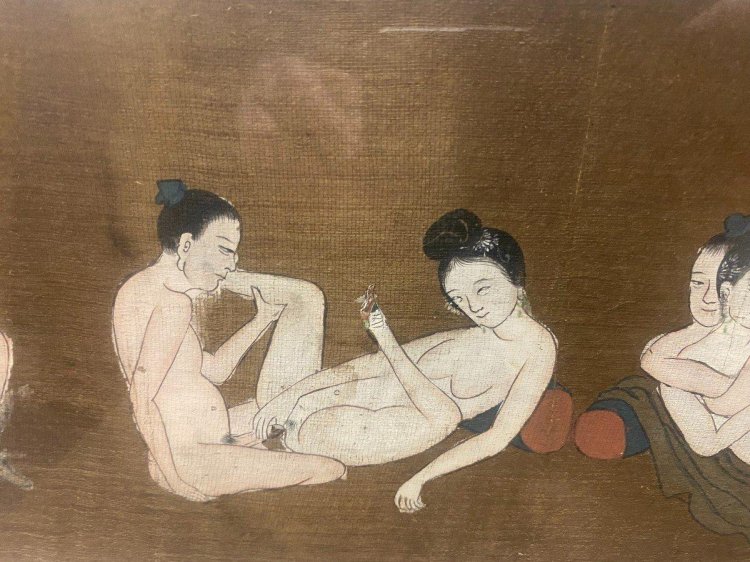 Japanese erotic engraving Xuung