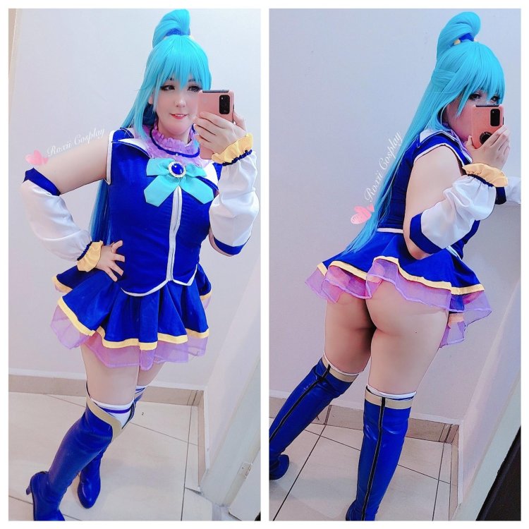 Aqua Konosuba cosplay
