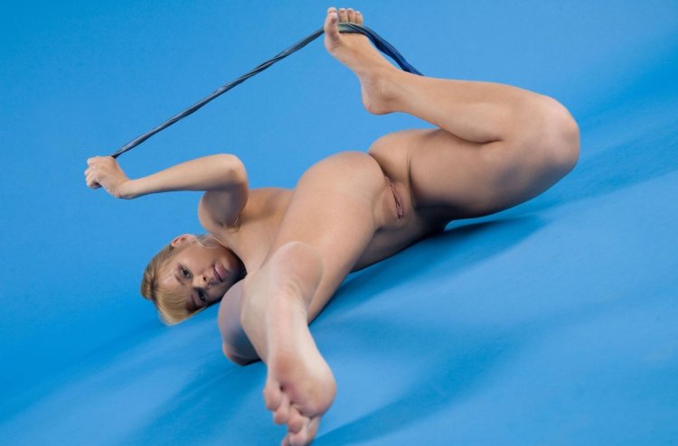 Naked athletes gymnasts