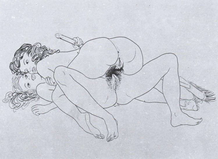 Pornographic drawings