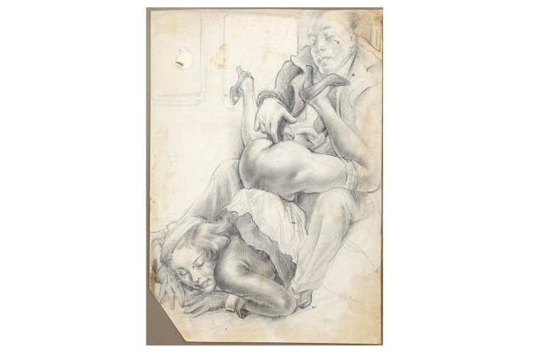 Pornographic drawings Tom Pololton