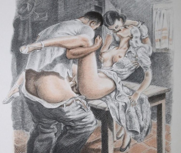 Erotic illustrations