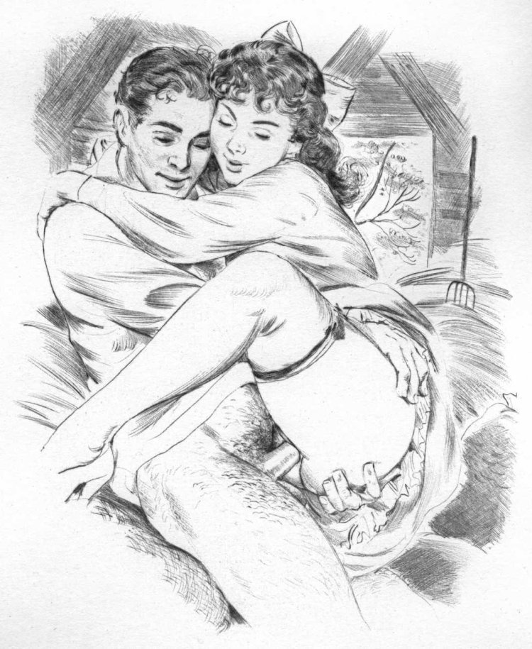 Erotic drawings with boys