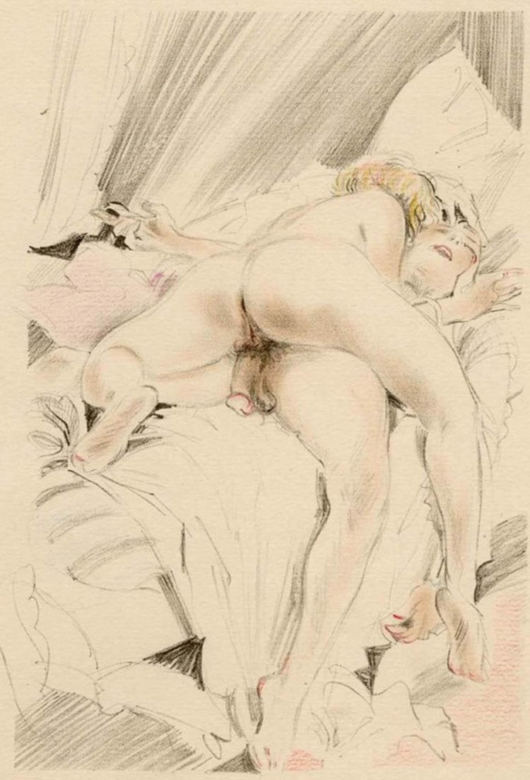 Modern erotic illustrations