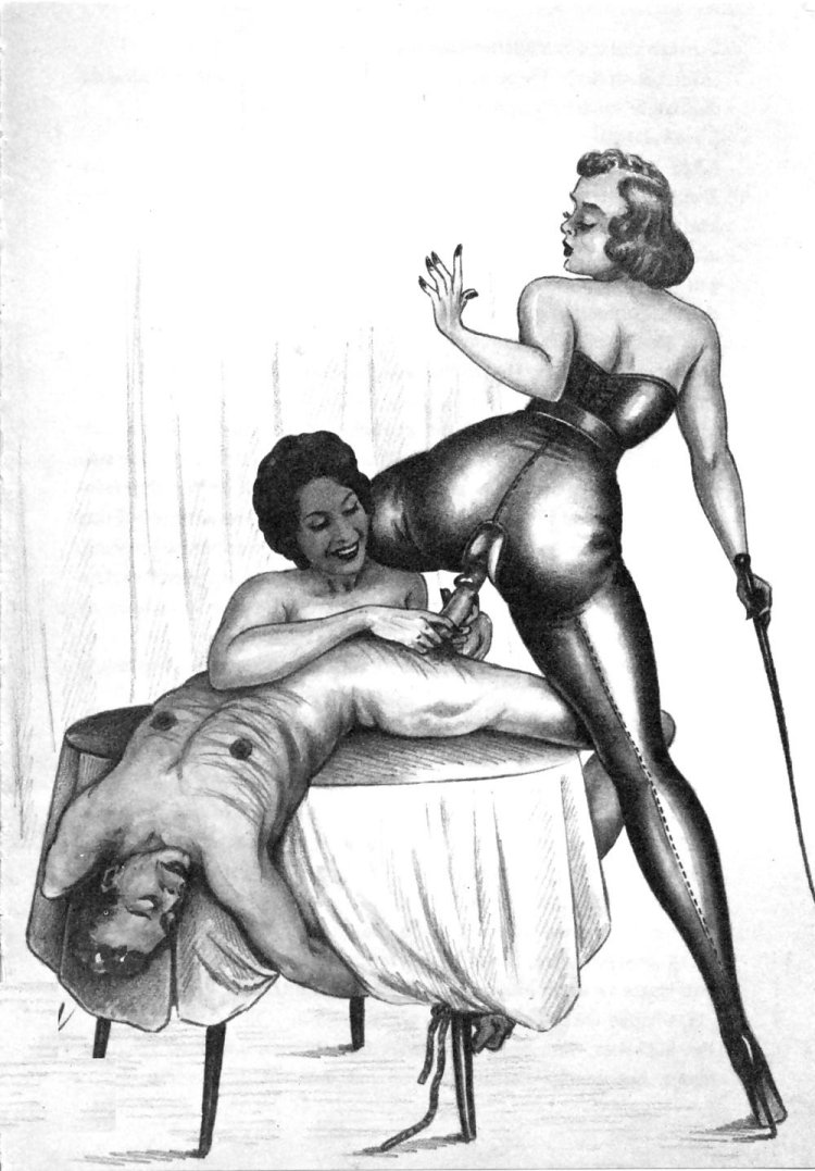 Erotic drawings Femdom