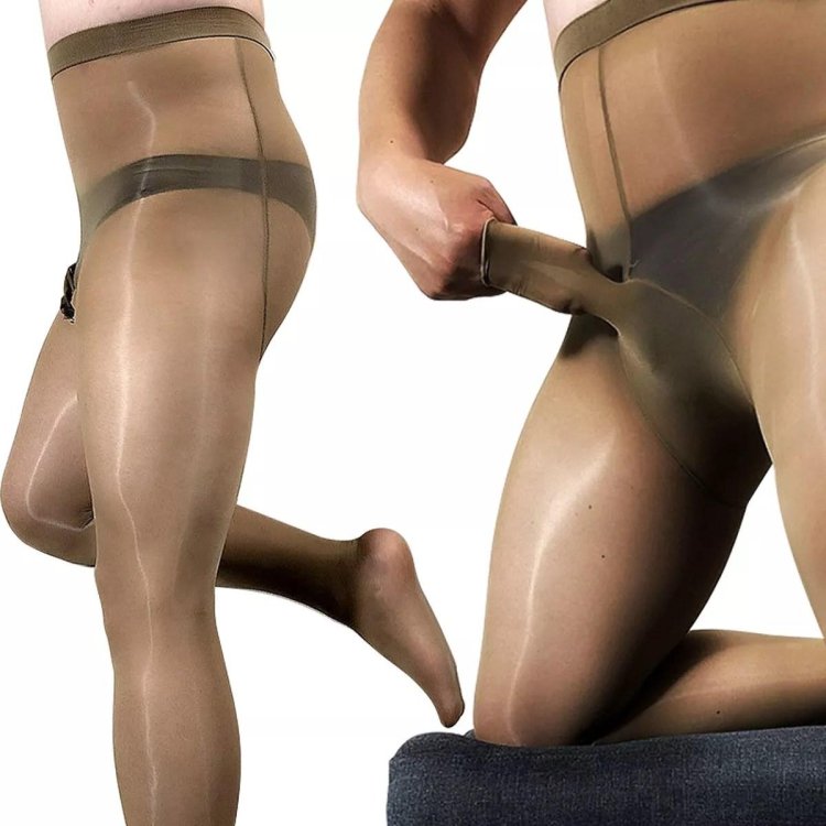 Nylon tights for men