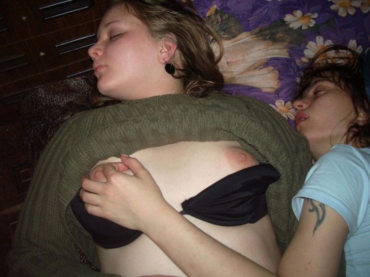Sleeping naked sister