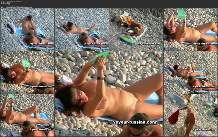 On the beach in Sochi