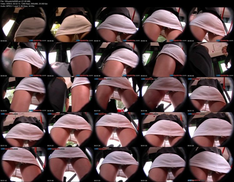 Peeping under the skirts