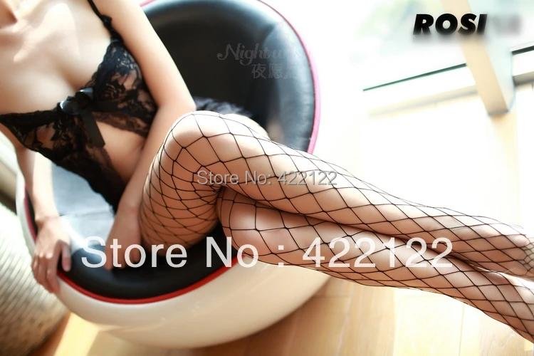 Girl in pantyhose mesh