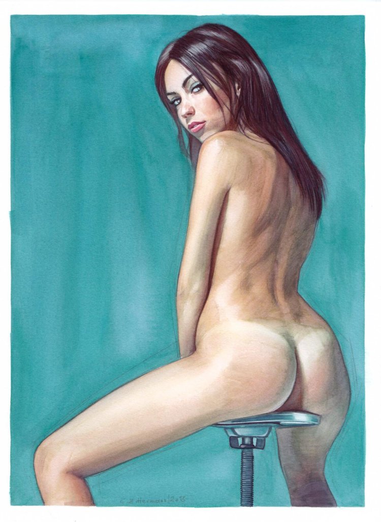 Naked girls drawings