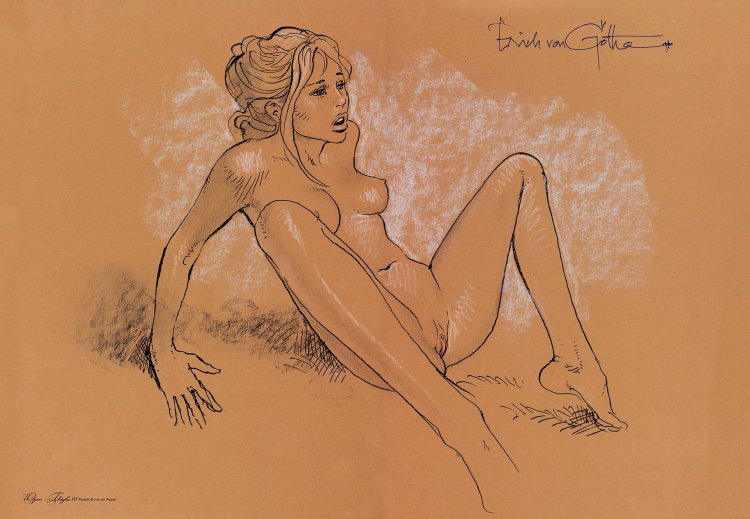 Erotic drawing