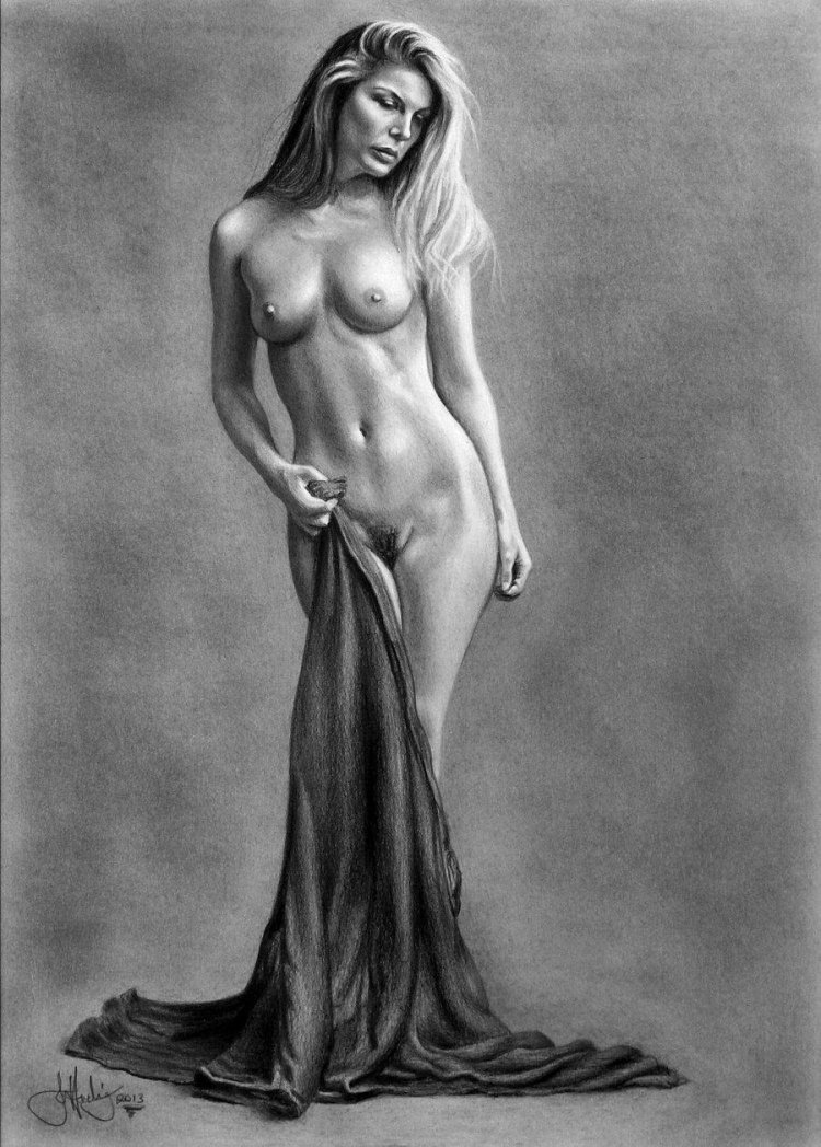 Personal drawings naked women