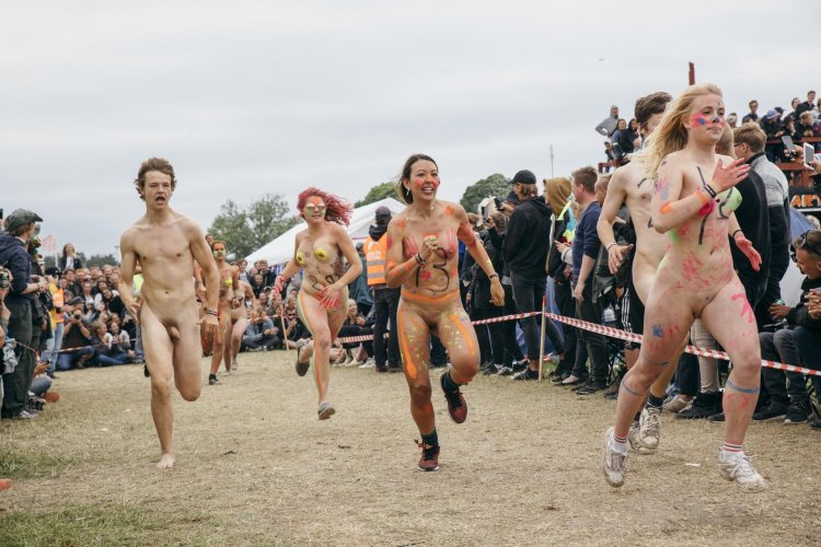 Festival of naked men