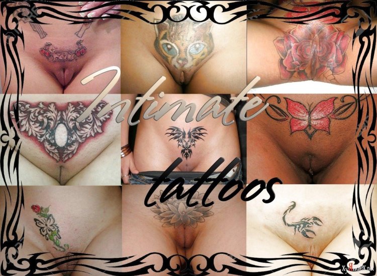 Tattoos in an intimate area