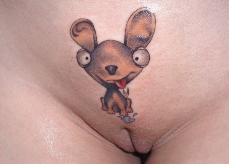 Cool intimate tattoo