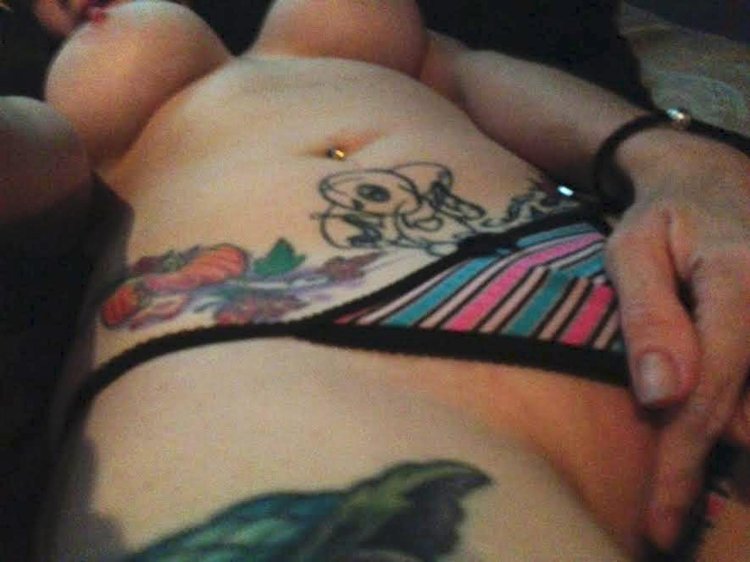 Intimate tattoos of girls