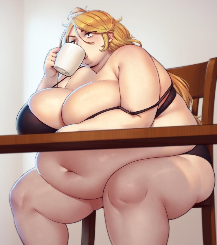 Fat girl art