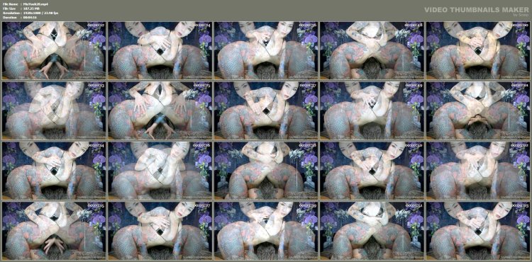 A woman with tattoos