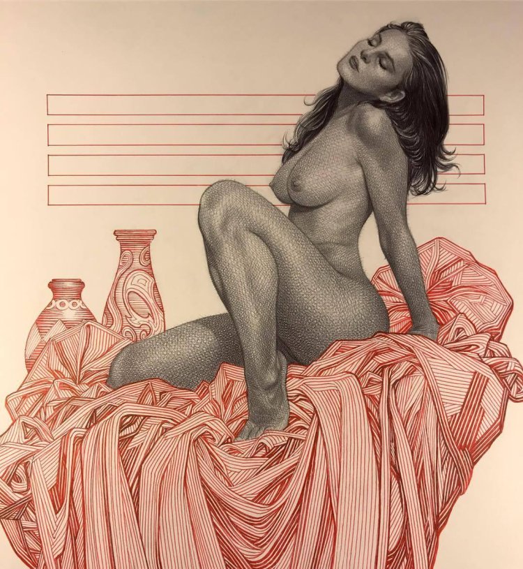 Erotic drawings Frank Cho