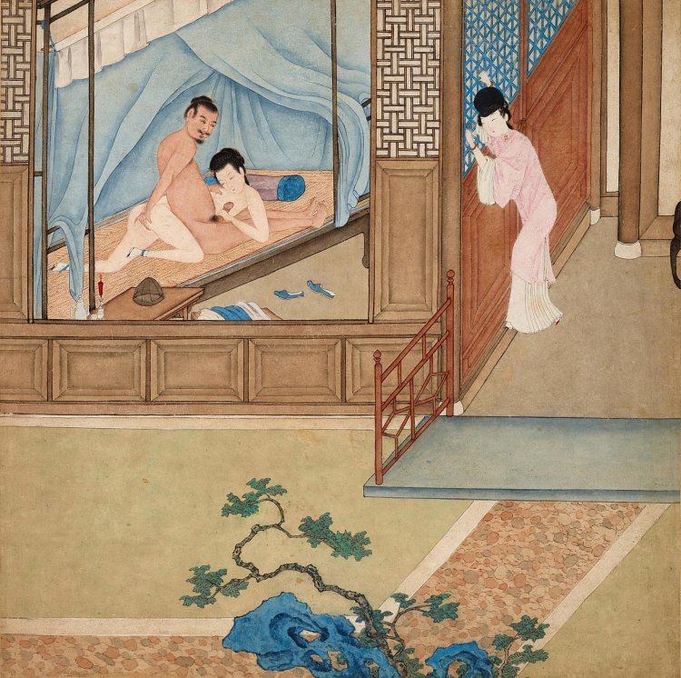 Korean erotic painting